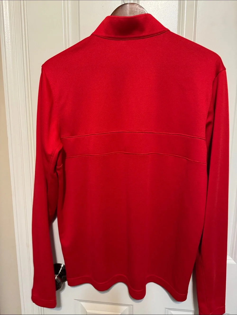 Nike Men’s Red Half-Zip Performance Jacket